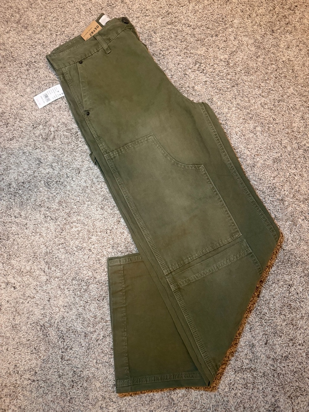 PacSun Olive Green Cargo Work Pants